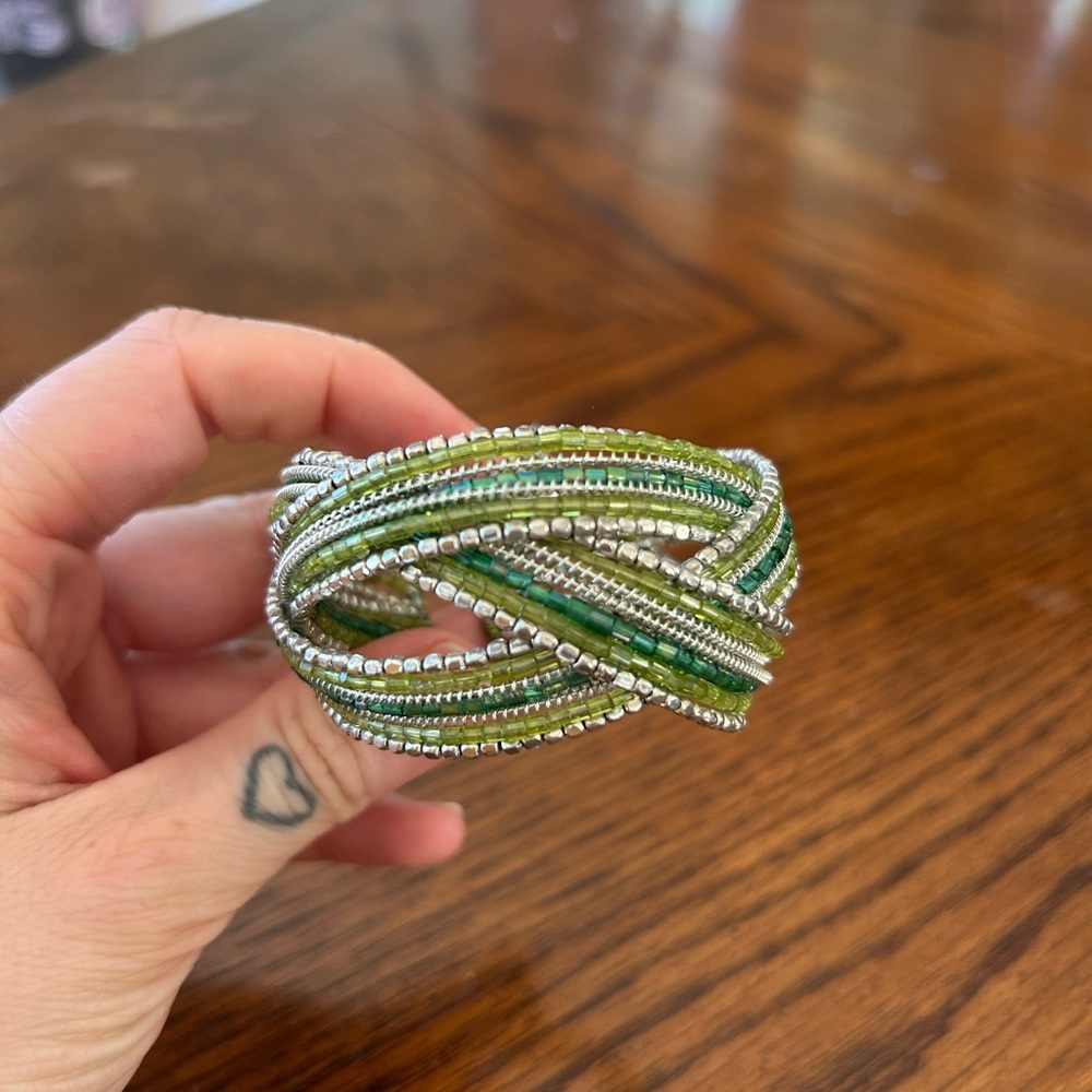 Beaded Cuff Bracelet
